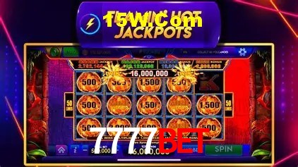 Interface moderna da plataforma 7777bet